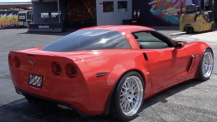 C6 Corvette With Titanium Exhaust