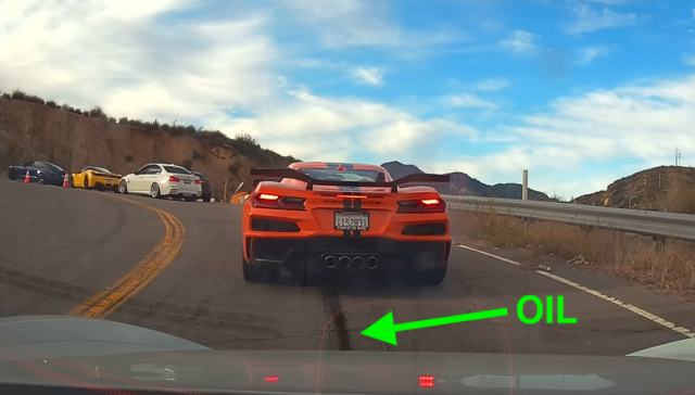 C8 Z06 engine failure in the canyons on thanksgiving