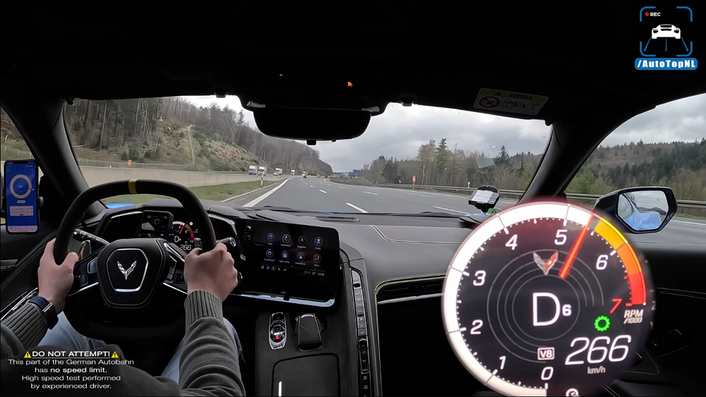 C8 Corvette Autobahn video