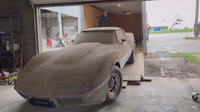 Barely Driven 1978 Corvette Pace Car Unearthed After Decades